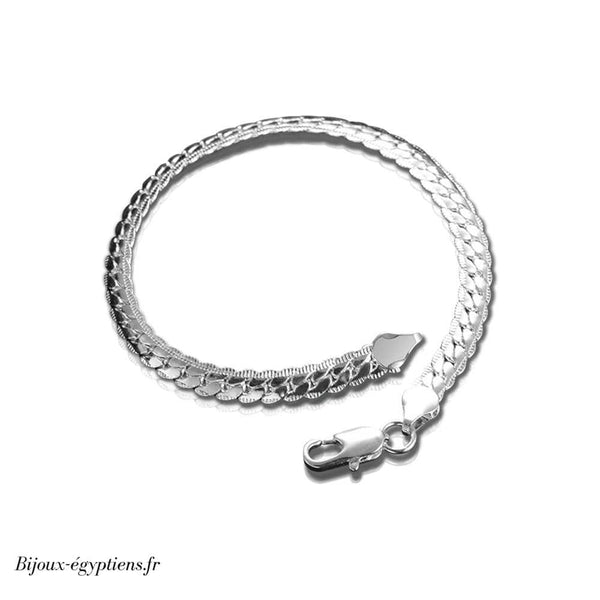Bracelet Chaine Serpent - Bijoux-egyptiens.fr