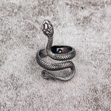 Bague <br> En Forme De Serpent - Bijoux-egyptiens.fr
