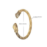 Bracelet <br> Serpent Homme - Bijoux-egyptiens.fr