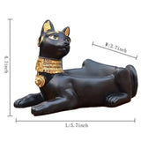 Statue Egyptienne <br> Chat - Bijoux-egyptiens.fr
