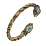 Bracelet Serpent <br> Argent Femme - Bijoux-egyptiens.fr