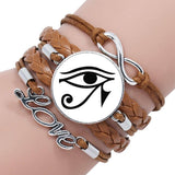 Bracelet Oeil horus - Bijoux-egyptiens.fr