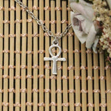 Amulette <br> Croix de Vie en Argent - Bijoux-egyptiens.fr