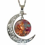 Collier  Pendentif Oeil Argent - Bijoux-egyptiens.fr