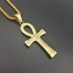 Collier  Pendentif Croix Égyptienne - Bijoux-egyptiens.fr