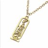 collier vintage bijoux avec pharaons