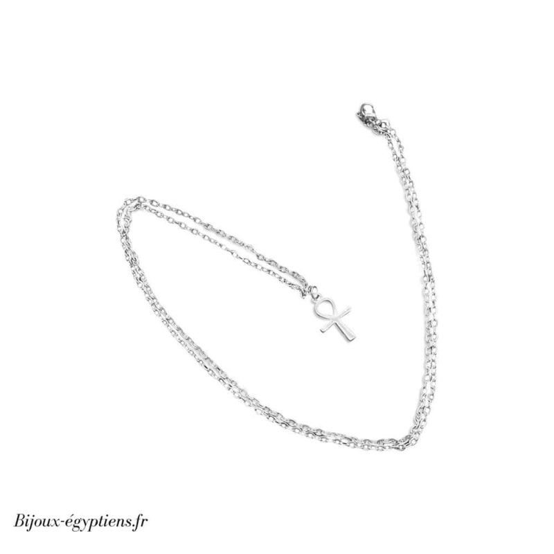 Amulette  Croix de Vie en Argent - Bijoux-egyptiens.fr