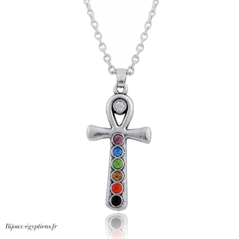 Amulette  Pendentif Croix Egyptienne Argent - Bijoux-egyptiens.fr