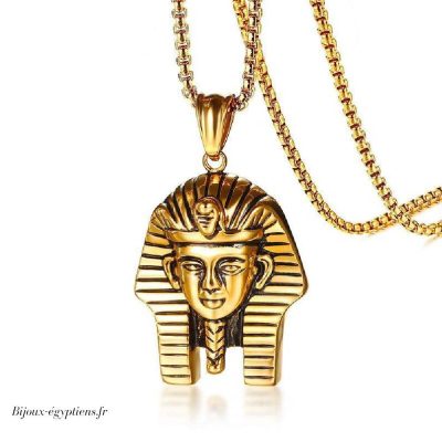 Amulette  Pendentif Nefertiti Argent - Bijoux-egyptiens.fr