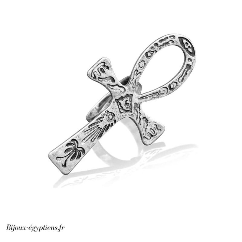 Bague  Croix Egyptienne - Bijoux-egyptiens.fr