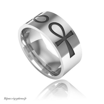 Bague  Egyptienne Ankh - Bijoux-egyptiens.fr