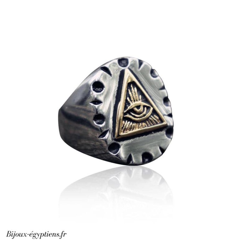 Bague  Oeil Egyptien - Bijoux-egyptiens.fr