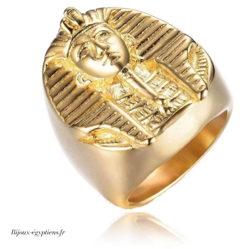 Bague  Pharaon Or - Bijoux-egyptiens.fr