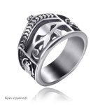 Bague  Scarabée Argent - Bijoux-egyptiens.fr
