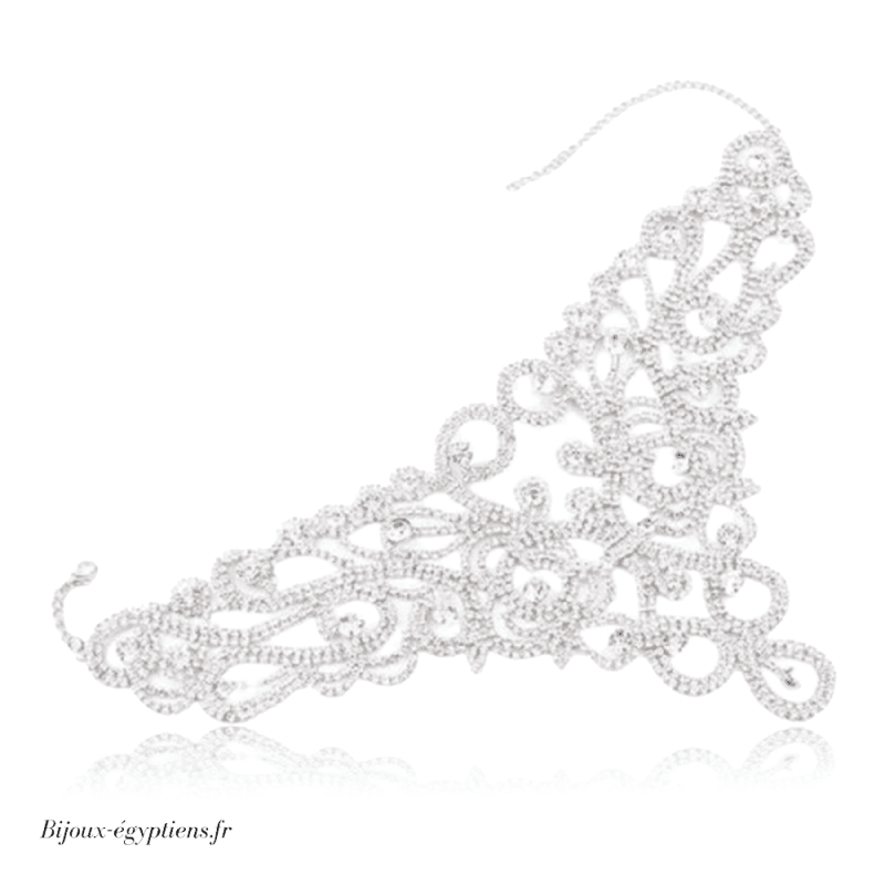 Collier Plastron  Strass - Bijoux-egyptiens.fr