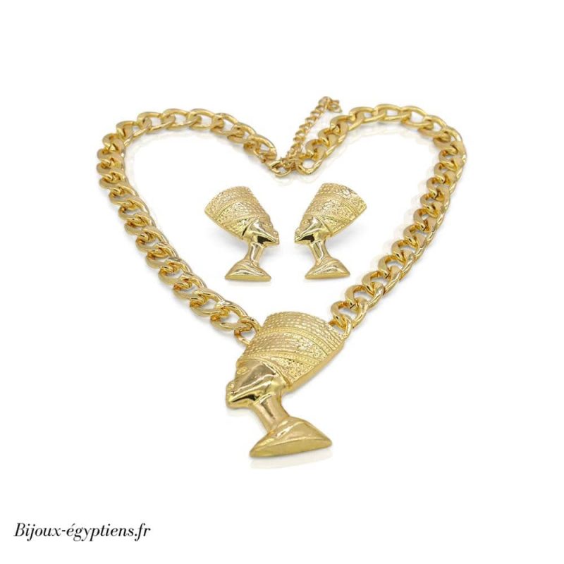 Collier  Bijoux Nefertiti - Bijoux-egyptiens.fr