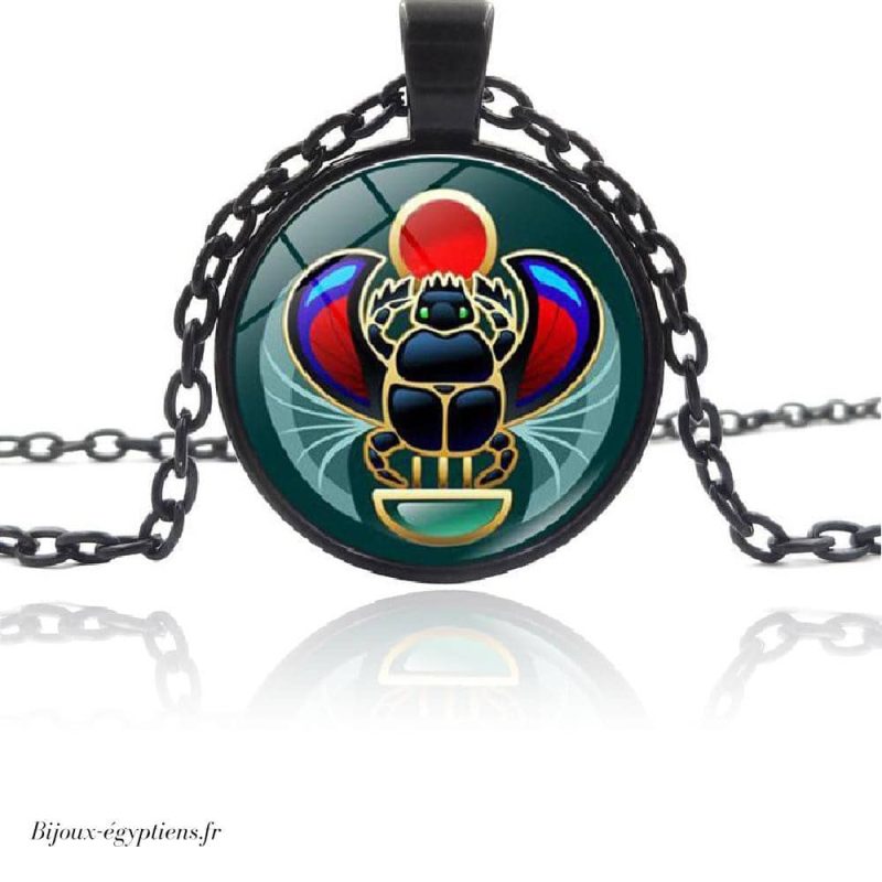 Collier  Bijoux Scarabée - Bijoux-egyptiens.fr