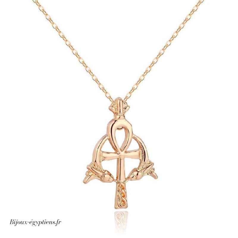 Collier  Croix Egyptienne Homme - Bijoux-egyptiens.fr