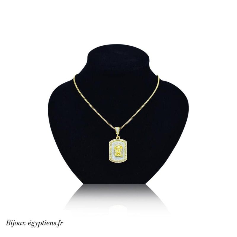 Collier  Pendentif Cartouche Egyptien - Bijoux-egyptiens.fr