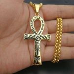 Collier  Pendentif Croix Égyptienne - Bijoux-egyptiens.fr