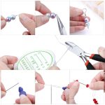 Alloy Accessories Jewelry Findings Set Jewelry Making Tools Copper Wire OpenJump Rings Earring Hook Jewelry Making Supplies Kit