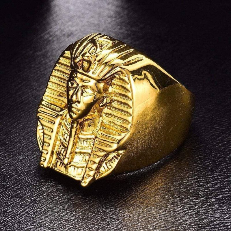Bague  Pharaon Or - Bijoux-egyptiens.fr