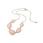 Collier Plastron  Rose Pale - Bijoux-egyptiens.fr