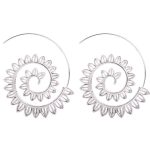 Earrings For Women Gold Fashion Jewelry Pendant Girls Trend Gift Hanging Dangler Eardrop Female Vintage Big Earrings