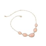 Collier Plastron  Rose Pale - Bijoux-egyptiens.fr
