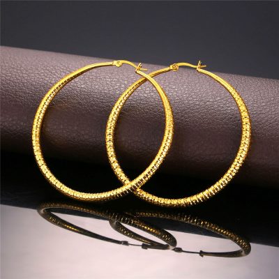 boucle d oreille ronde or