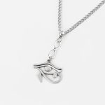 Collier  Oeil Argent - Bijoux-egyptiens.fr