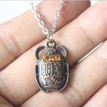 Collier  Scarabée Égyptien - Bijoux-egyptiens.fr