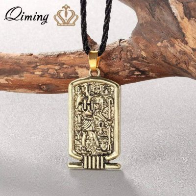 Collier  Pendentif Égyptien Cartouche - Bijoux-egyptiens.fr