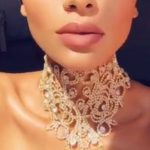 Collier Plastron  Strass - Bijoux-egyptiens.fr