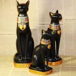 Statue  Chat Egyptien - Bijoux-egyptiens.fr