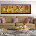 Tableau Egyptien – Retro Egypt Queen Cleopatra Poster Canvas HD Prints Oil Painting Ancient Egyptian Picture Mural Room Wall Art Bedside Home Decor