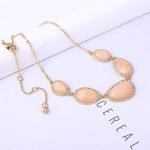Collier Plastron  Rose Pale - Bijoux-egyptiens.fr