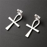 Boucle d’oreille Egyptienne – ankh earrings for women jewelry gold color earring girls party accessories key of the nile jewellery E2124G
