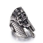 Bague  Tête de Pharaon - Bijoux-egyptiens.fr