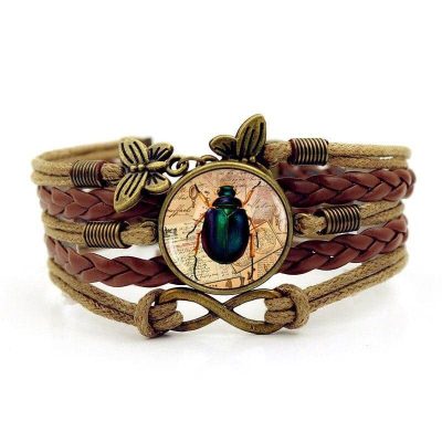 Bracelet  Bijoux Scarabée Egyptien - Bijoux-egyptiens.fr