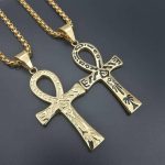 Collier  Pendentif Croix Égyptienne - Bijoux-egyptiens.fr