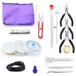 Alloy Accessories Jewelry Findings Set Jewelry Making Tools Copper Wire OpenJump Rings Earring Hook Jewelry Making Supplies Kit