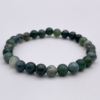 Bracelet Agate Mousse « Joie de Vivre »