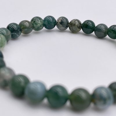 Bracelet Agate Mousse « Joie de Vivre »