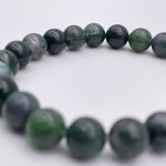 Bracelet Agate Mousse « Joie de Vivre »