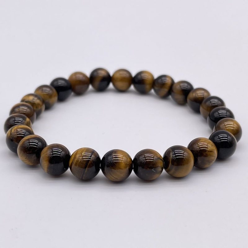 Bracelet Agate Grise « Confiance »
