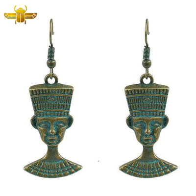Boucle d’Oreille Égyptienne  Nefertiti