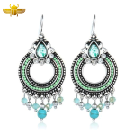 Boucle d’Oreille Égyptienne  Bleu d’Harpocrate