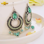 Boucle d’Oreille Égyptienne  Bleu d’Harpocrate