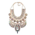 Collier Plastron  Femme Doré - Bijoux-egyptiens.fr